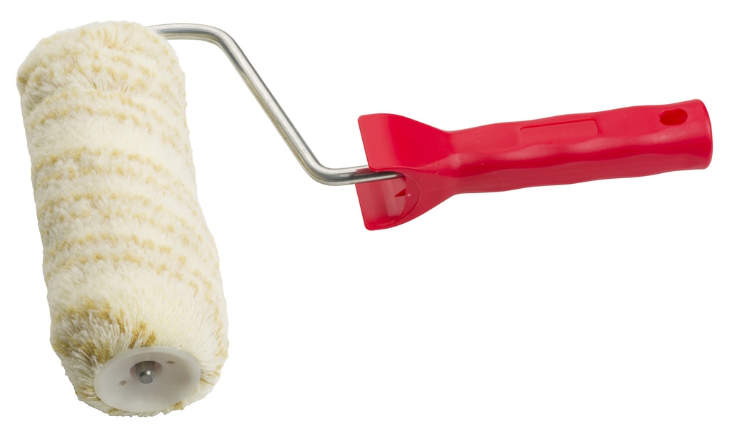 Rodillo bicolor 220 mm mango plástico