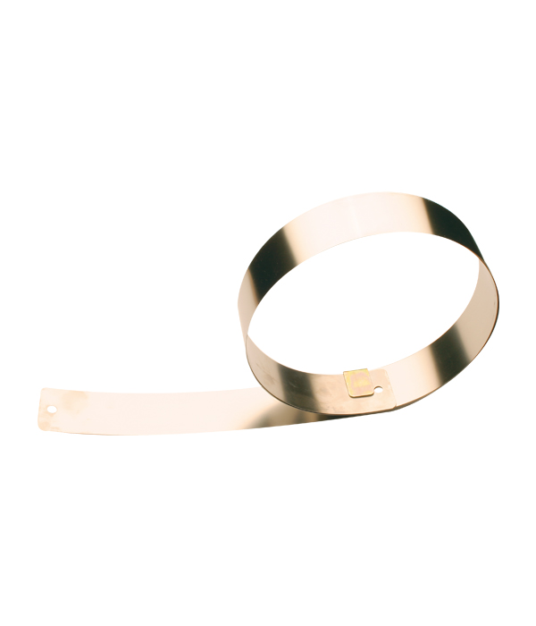 Regla empapelador inoxidable flexible 2 m