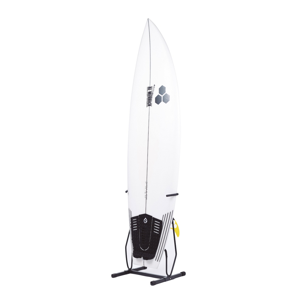 Rack Vertical pour planche de Surf avec support pour dérives