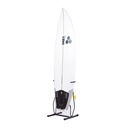 Soporte vertical para tabla de surf con apoyo para quillas