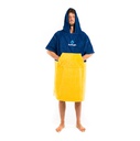 Poncho marino & amarillo