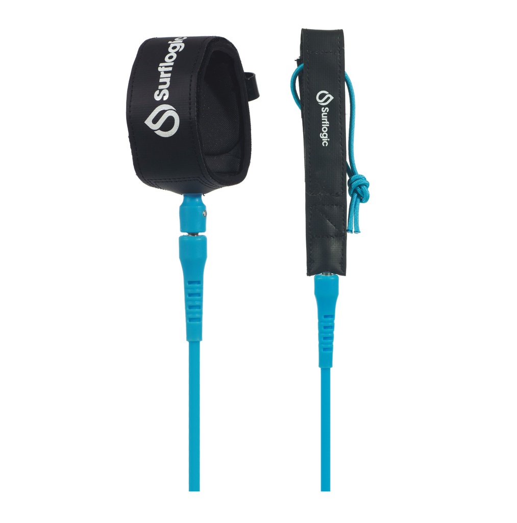 Invento Leash Air comp 6' cyan
