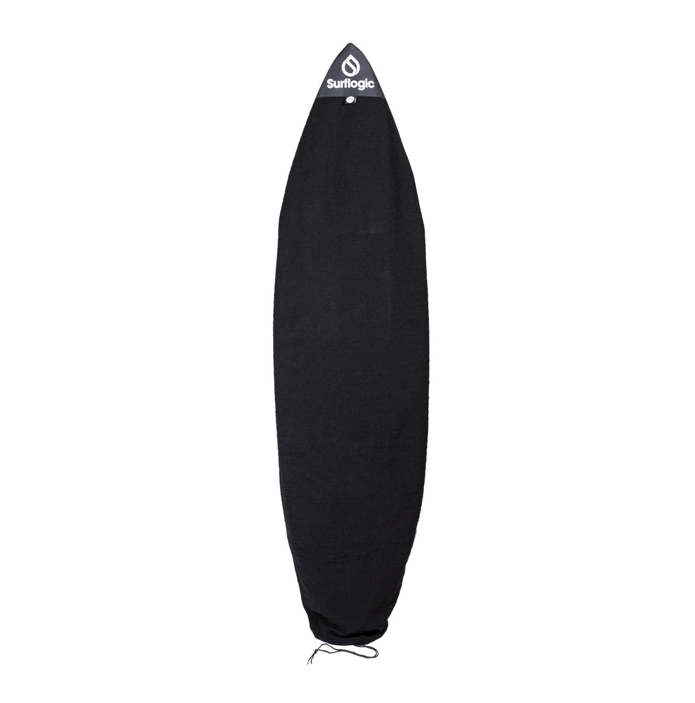 Stretch Shortboard cover 6'3" black