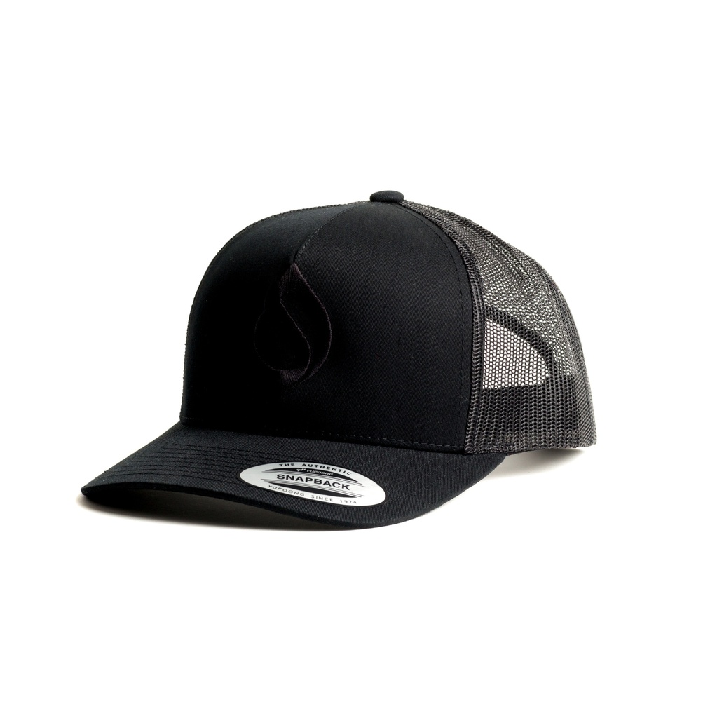 Gorra curve trucker Drop  black