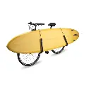Longboard bike rack