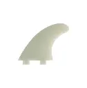 Dérives Thruster fin set Standard - Dual tab - clear