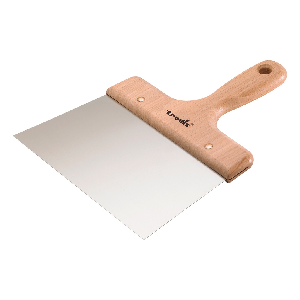 Espátula emplastecer mango madera 100 mm