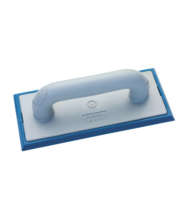 Talocha goma dura, azul 250x110 mm